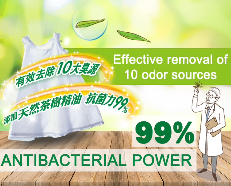 Farcent Tea tree Laundry Detergent Refill - Deodorization-2